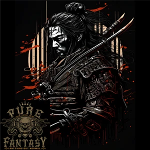Warrior of the Samurai Japanese MMA Mens Light Cotton T-Shirt - Picture 1 of 4