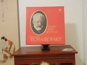 PETER ILYICH TCHIAKOVSKY FOUR VINYL ALBUM ANTHOLOGY & BOOKLET, TIME-LIFE! - Picture 1 of 6