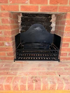 Vintage Decor Freestanding Cast Iron Fireplace - Picture 1 of 10