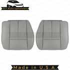 2005-2009 For GMC Envoy Denali Driver/Passenger Bottom Leather Seat Covers Gray