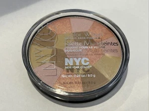 NYC Color Wheel Mosaic Face Powder 001 Spring Petals Rare & Discontinued - Picture 1 of 4