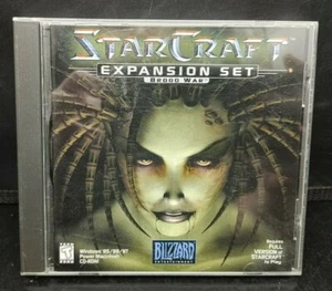 StarCraft Expansion Set Brood War Blizzard PC 1998 USADO - Ver fotos - Imagen 1 de 4
