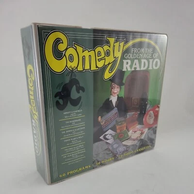 Comedy from the Golden Age of Radio 20 Audio Cassettes 30 Hours 60 Programs - Image 1 of 4