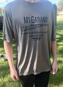 M1 Garand T-Shirt Patton Quote Sizes L XL 2XL - Picture 1 of 4