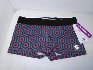 Soffe Girls Low Rise Dri Shorts Style Cool Hexy Size Large (Free Ship) - Picture 1 of 2