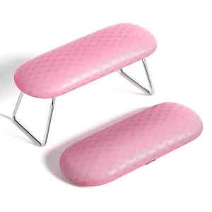 Nail Arm Rest Microfiber Leather Manicure Hand Pillow Professional Nail Rest Cu - Picture 1 of 6