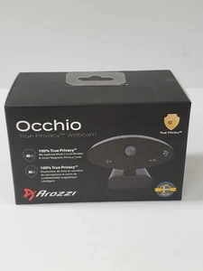 Arozzi Occhio True Privacy Webcam  Magnetic Privacy Cover Dual Mic Full HD NEW - Picture 1 of 5