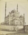 Muhammad Ali Mosque Cairo Egypt Antique Albumen Photo
