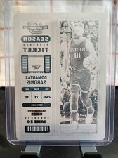2022-23 Panini Contenders Optic #82 Domantas Sabonis Printing Plate 1/1