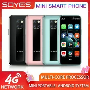 Mini Sized 4G LTE SmartPhone Soyes S10-H 3GB+64GB Android 9.0 Dual Sim UltraThin - Picture 1 of 23