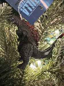 New 2025 Godzilla Maroon Scales King Of Monsters Christmas Tree Ornament w Tag - Picture 1 of 1