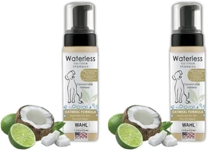 Pet Waterless Shampoo 7.1Oz - Oatmeal & Coconut Lime Verbena for Dogs/Cats/Horse - Picture 1 of 12