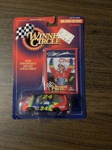 JEFF GORDON #24 DUPONT 1997 STOCK CAR SERIES DIECAST WINNERS CIRCLE RARE!!!! - Picture 1 of 13