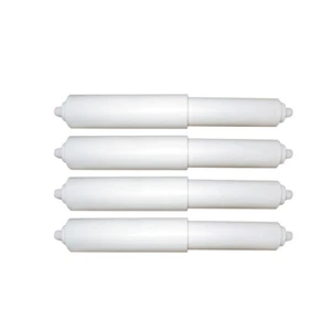 4 Piezas Rodillo de Papel Higiénico Cargado Rodillo Blanco Baño Soporte de Papel Repuesto - Imagen 1 de 4
