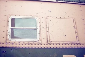 RDG Lesebahn Begleitwagen Fensterumbauten Originaldia - Bild 1 von 1