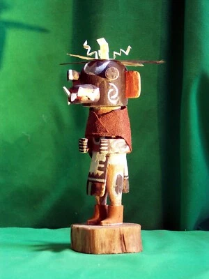 Hopi Kachina 娃娃 - The Chaveyo Ogre Martin Dallas 著 - 很棒! — 第 1/4 张图片