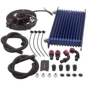 Set radiatore universale for radiatore olio 7" a 13 ranghi con ingresso/uscita - Imagen 1 de 12