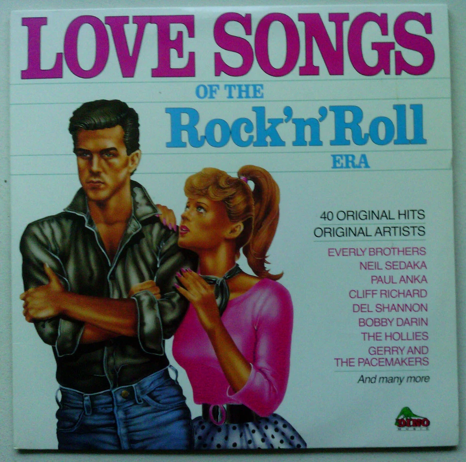 EASYBEATS/BOBBY DARIN/LULU/HOLLIES Love Songs of the Rock n' Roll Era 2LP DINO - Image 1 of 1