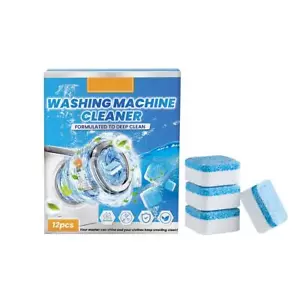 Washing Machine Cleaner Tablets Deep Clean Front & Top Grade Washer Ma3d81212 - Picture 1 of 11