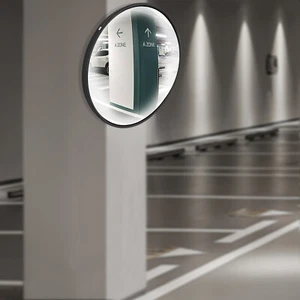 12" Convex Corner Mirror Security Mirrors FOR Garage,warehouse,blind Spot office - Picture 1 of 22