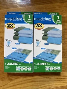 MagicBag Instant Space Saver Storage Airtight - Flat Jumbo - 2x bags - Picture 1 of 5