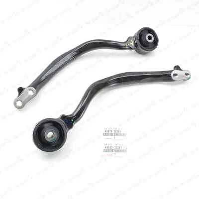 NEW GENUINE LEXUS 1999-2005 GS300 GS430 GS400 LOWER FRONT SUSPENSION ARM PAIR - Image 1 of 4