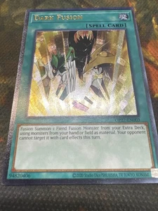Dark Fusion Ultimate Rare OP27-EN003 Near Mint Yugioh Trading Card Game - Picture 1 of 1