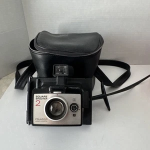 Vintage Polaroid Square Shooter 2 Land Camera With Bag - Picture 1 of 12