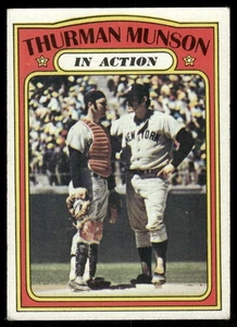 1972 Topps - Thurman Munson #442 (arrugado, pobre) - Imagen 1 de 2