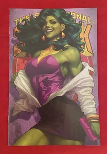 She-Hulk #1 1:100 Stanley Artgerm Lau Incentive Virgin Variant Marvel 2022 NM+ - Picture 1 of 4