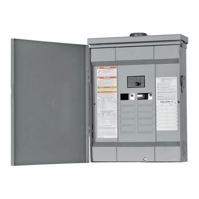 Square D HOM1224M100PRB 100 amperios 24 circuitos exterior interruptor principal centro de carga Foto 1 de 1