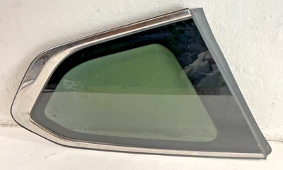 Hyundai Santa Fe 2019-2023 trasero izquierdo lado del conductor cuarto ventana cristal # 104434 Foto 1 de 4