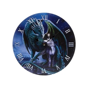 Protector Magick Uhr von Lisa Parker, Drache Einhorn Fantasy Gothic Magic blau - Bild 1 von 6