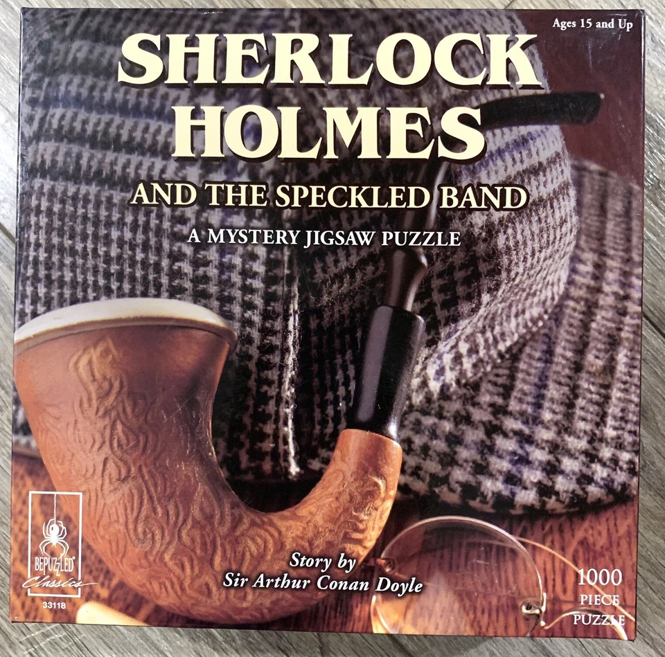 Головоломка Bepuzzled Sherlock Holmes The Adventure of the Speckled Band 1000 - Изображение 1 из 1