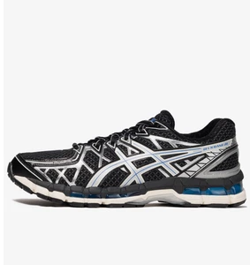 Asics Gel-Kayano 20 Black Pure Silver Running Sneaker Shoes 1203A388-001 - Picture 1 of 9