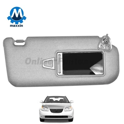 Parasol y espejo retrovisor gris del lado derecho del pasajero para Hyundai Elantra HD 2006-2010 Foto 1 de 4
