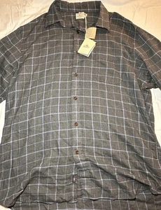 Nuevo con etiquetas Faherty Hombre’s XL Franela Suave Manga Larga Abotonada - Imagen 1 de 7
