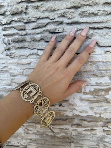 Bracciale In Argento 925 Parigi - Picture 1 of 4