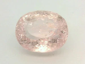 17.65Ct UNHEATED NATURAL PINK MORGANITE GEMSTONE FROM BRAZIL - Picture 1 of 7