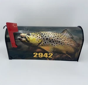 Custom mailbox, Trout fishing, Gift for mom, christmas gift, stocking filler - Picture 1 of 24