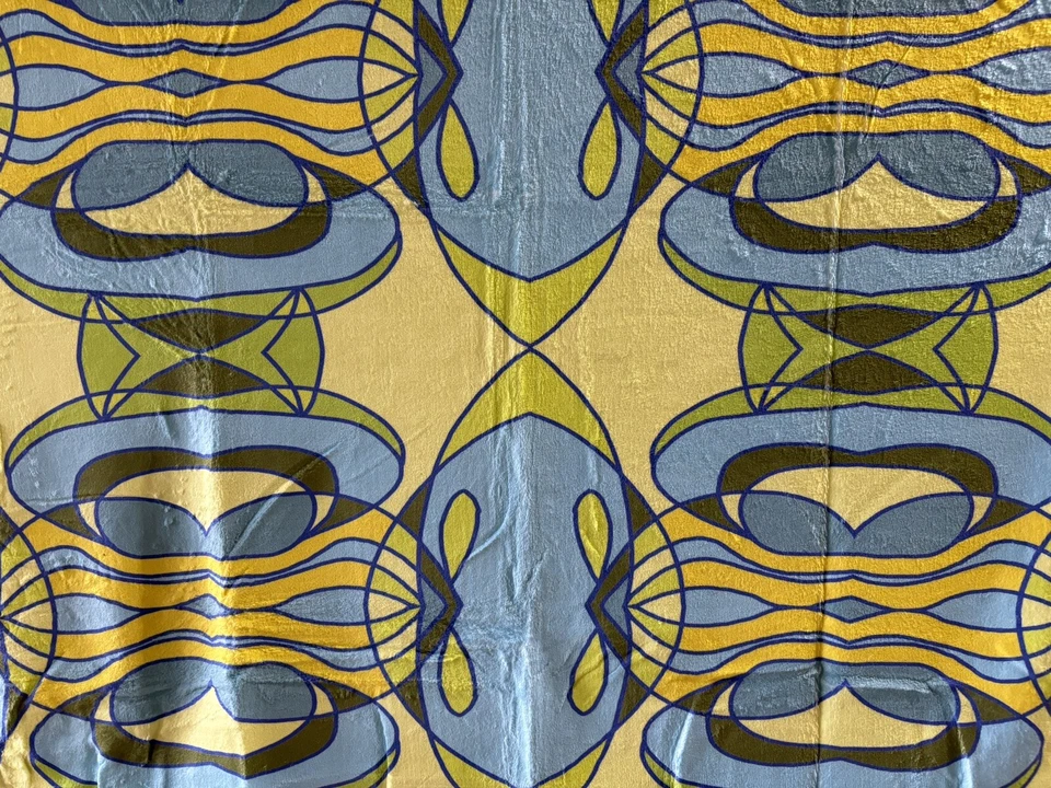 Deny Designs Madart Inc. Azul Verde Círculos Polar Manta Cómoda 30x40 Nueva Foto 1 de 1