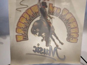 Country And Western MVintage T-shirt transfer Genuine Original Rare 1980s 90s - Picture 1 of 5