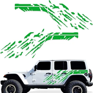 Factory Crafts Splash Side Graphics Kit Vinyl Decal Wrap Compatible w/Jeep JL - Picture 1 of 1