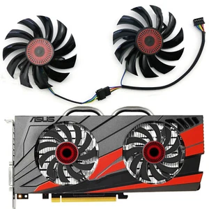 Graphics Card Cooling Fan Cooler for ASUS GTX1060 950 660 750ti 760 770 RX560 - Afbeelding 1 van 6