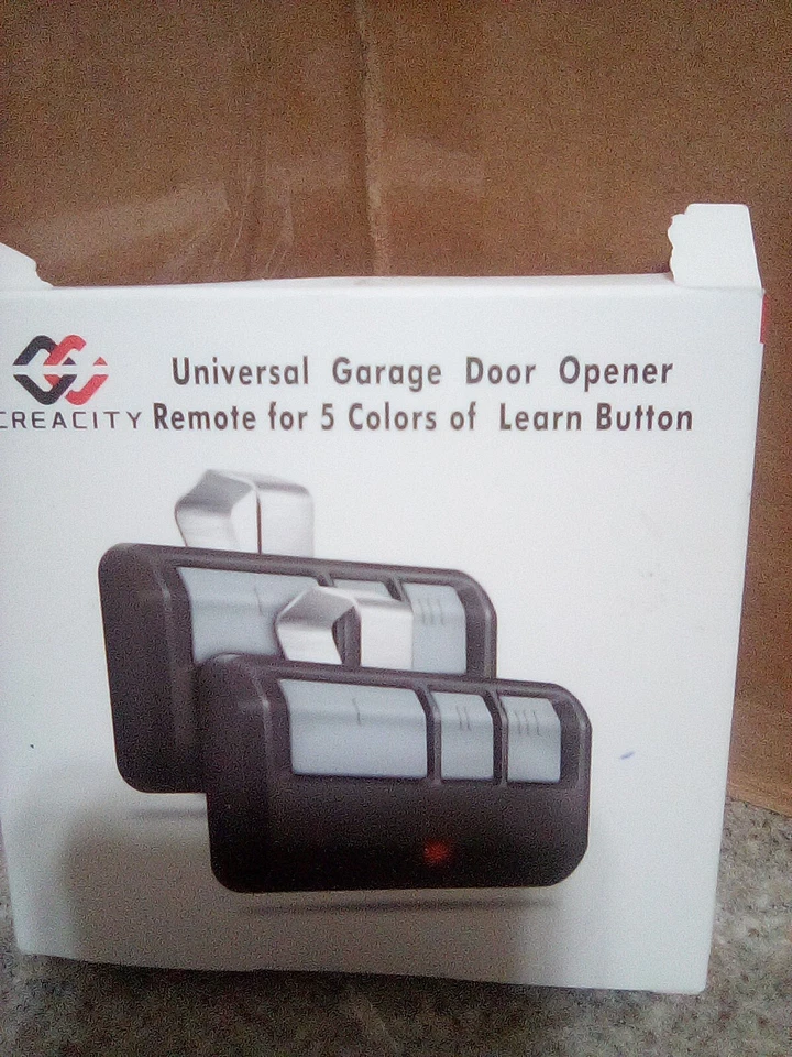 Mando a distancia universal para abrir puertas de garaje CREACITY Foto 1 de 1