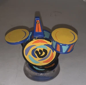 Juego de batería de instrumento musical Dreidel de Jessica Sporn. - Imagen 1 de 4