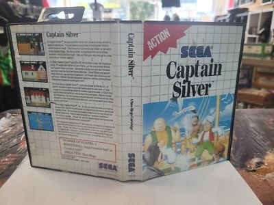 Captain Silver Master System PAL CIB EN Tested BigBox - Image 1 of 4