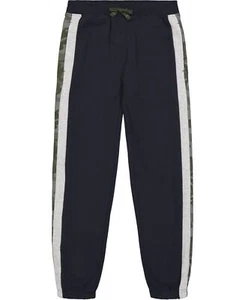Nautica Little Boys Side Stripe Fleece Joggers,Navy,Small (4) - Picture 1 of 3