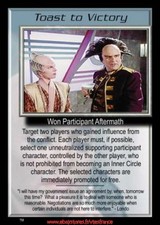 Babylon 5 CCG-toast to victory/severed dreams