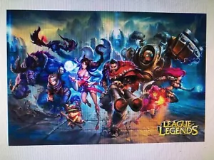PÓSTER DE VIDEOJUEGOS DE LEAGUE OF LEGENDS 24x36 Microsoft Windows multijugador para pc regalo - Imagen 1 de 1